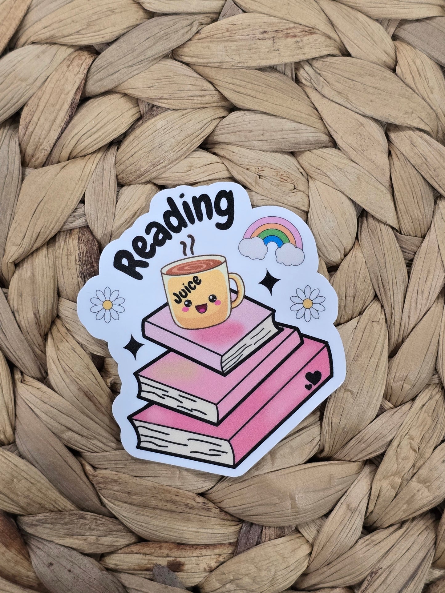 Reading Juice Sticker