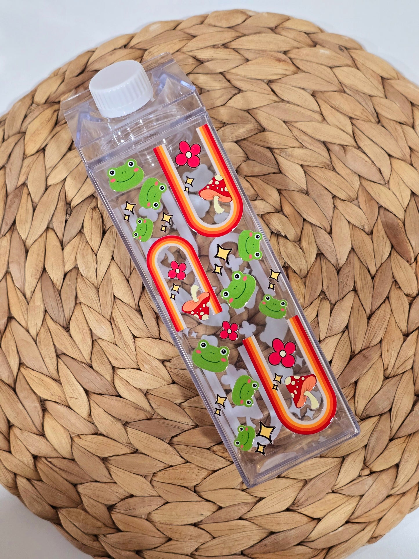Groovy Frog Milk Carton