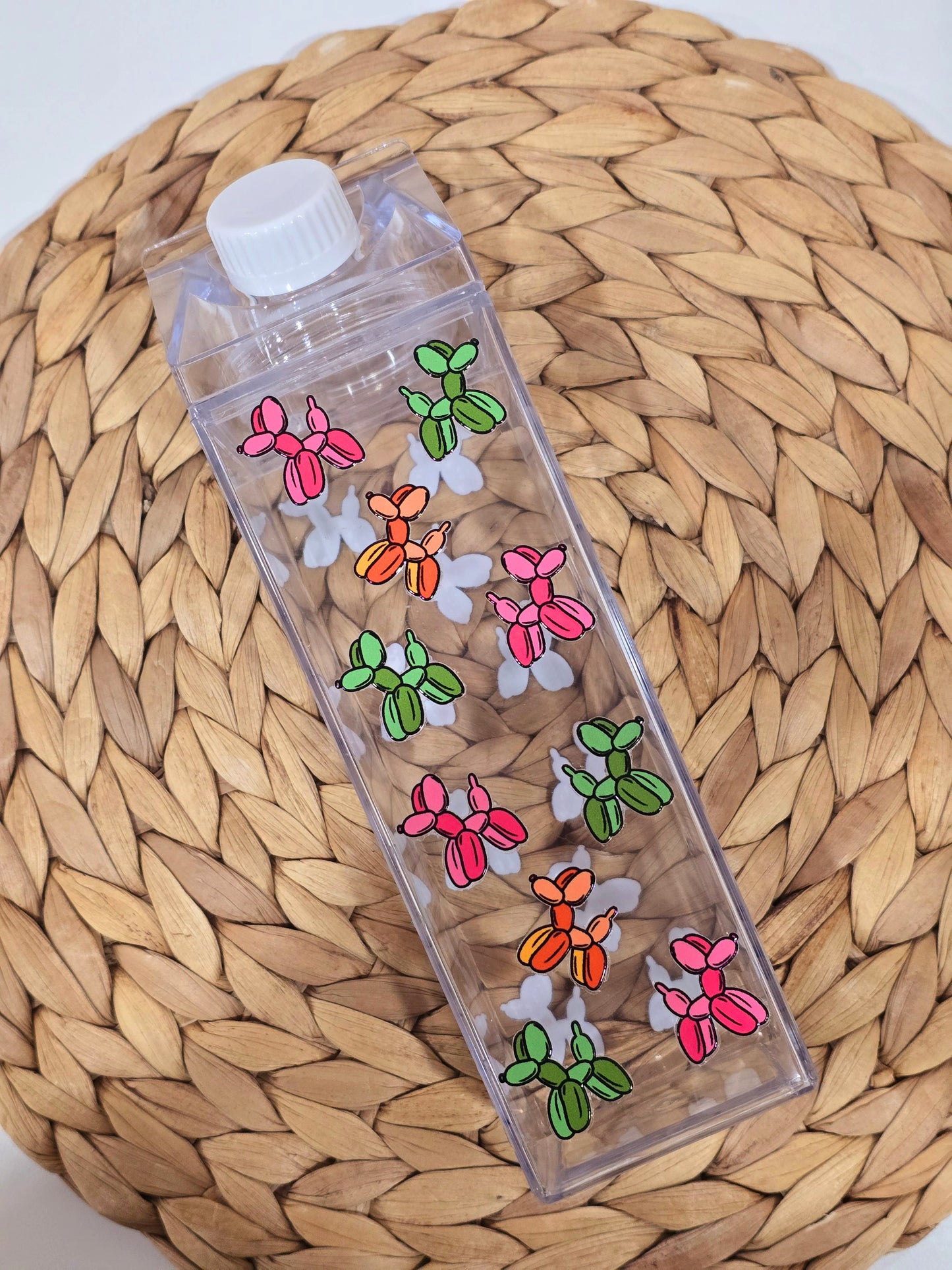 Balloon Dog Milk Carton