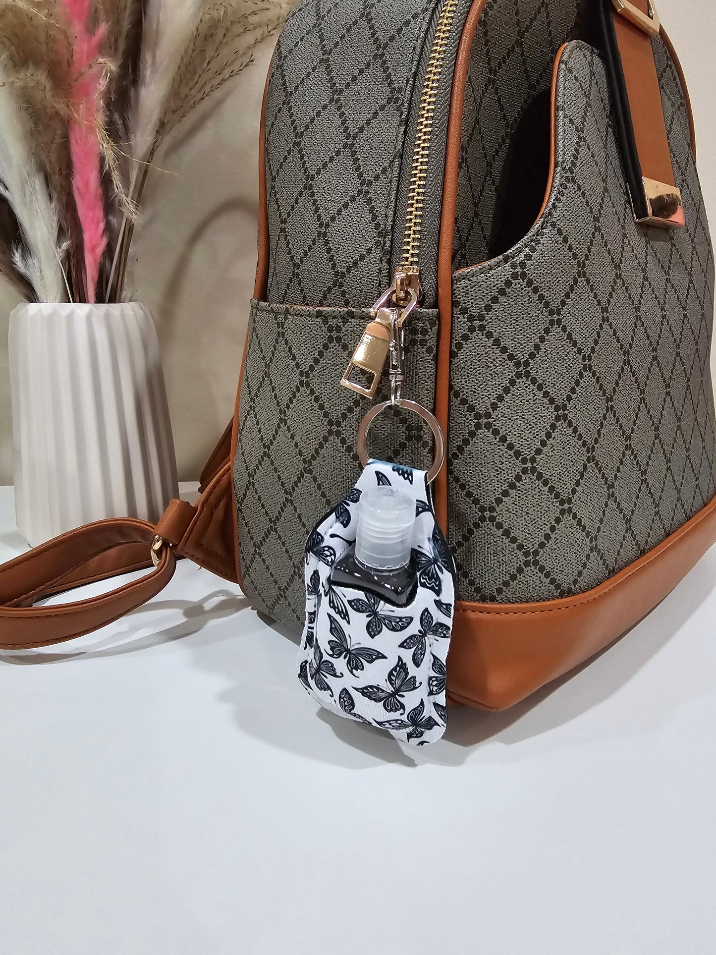 Hand Sanitizer Bottle Holder Keychain