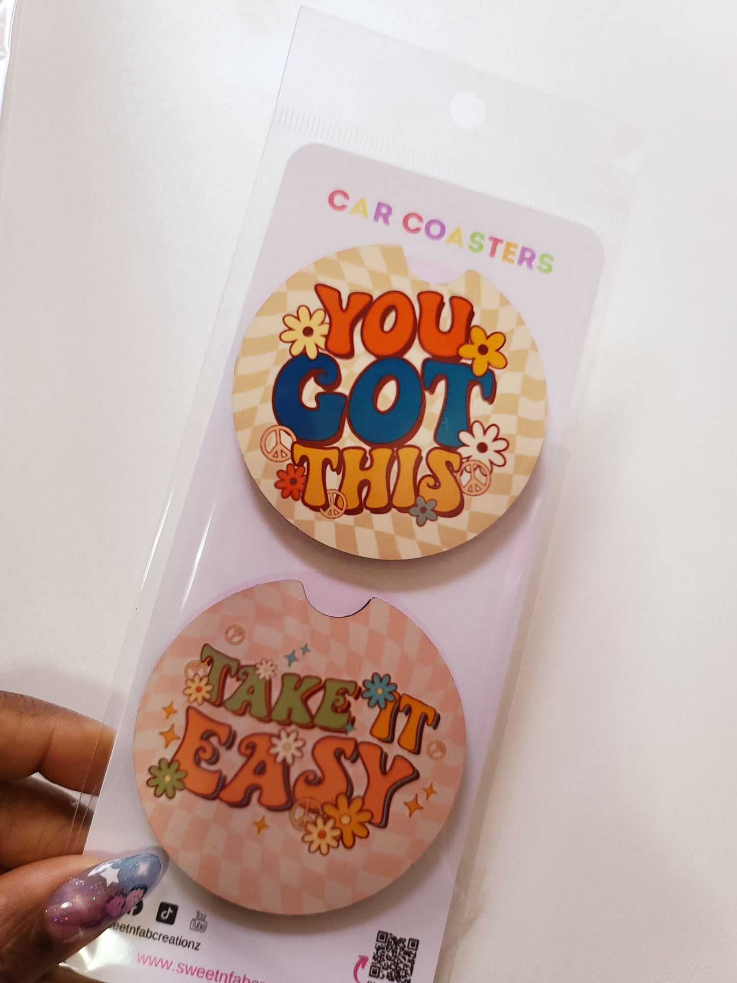 You Got This Car Coaster