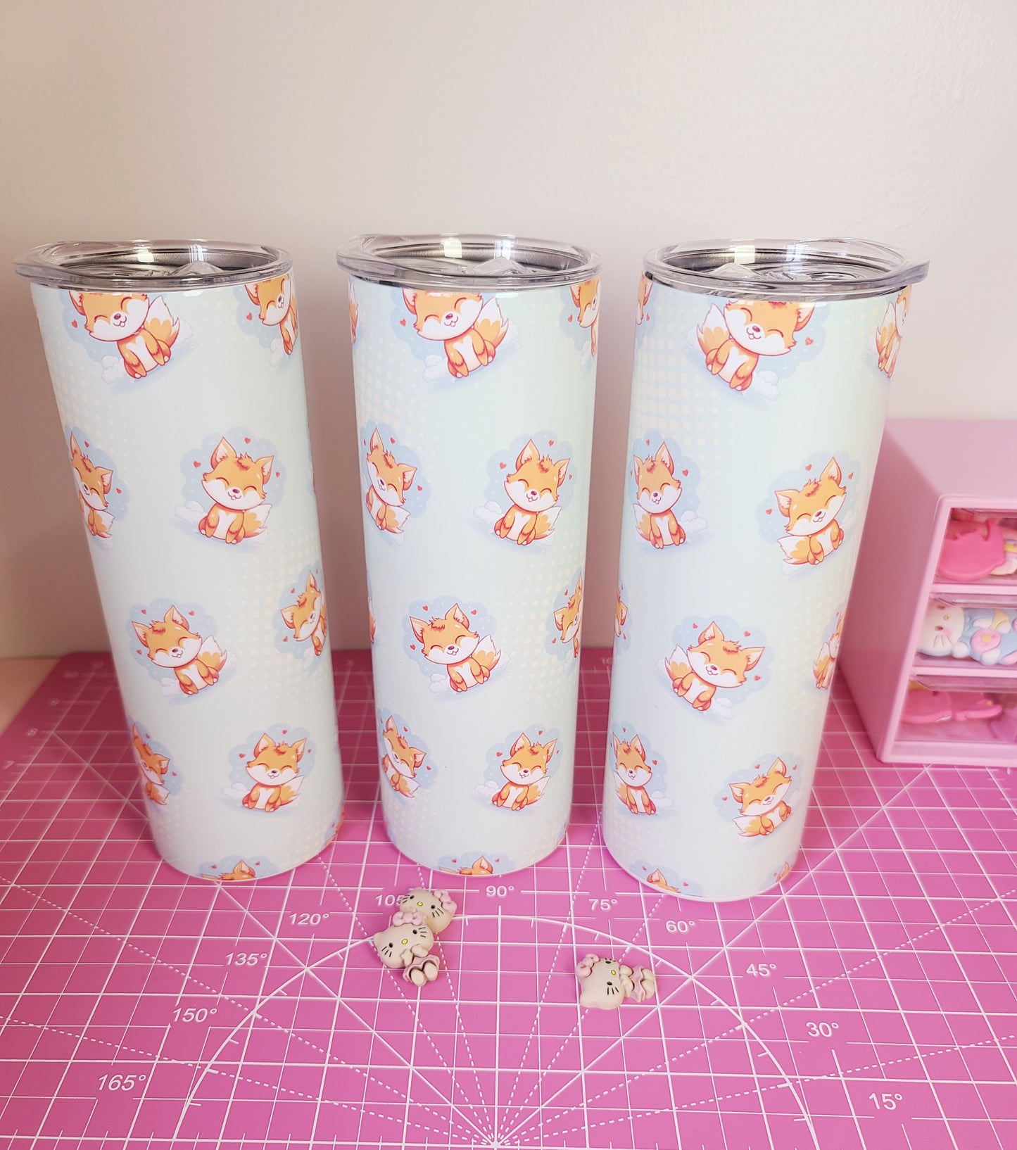 20 oz Kawaii Pup Stainless steel Tumbler