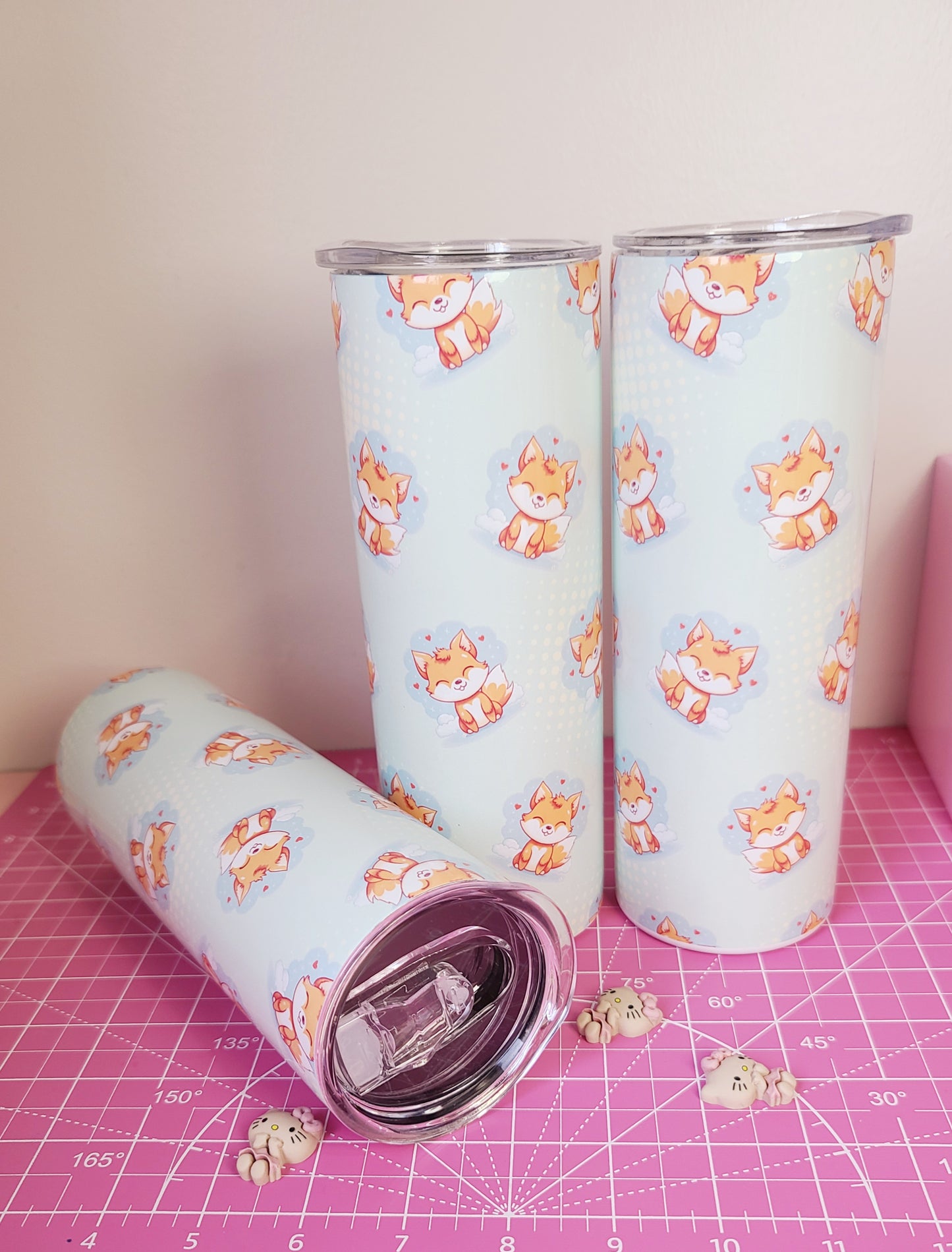 20 oz Kawaii Pup Stainless steel Tumbler