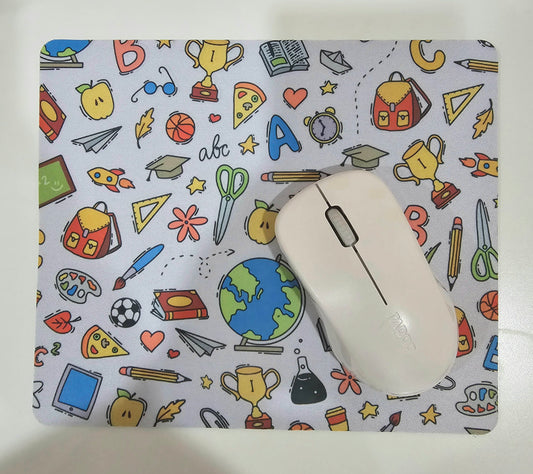 School Supplies Mousepad