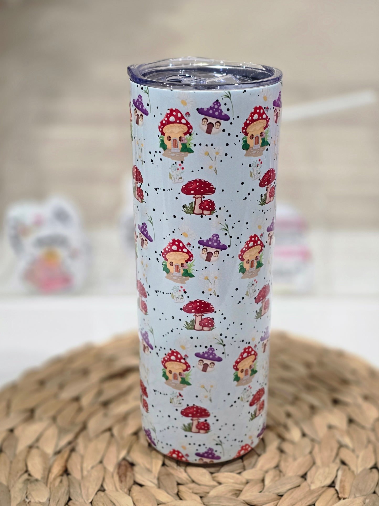 Groovy Mushroom Tumbler