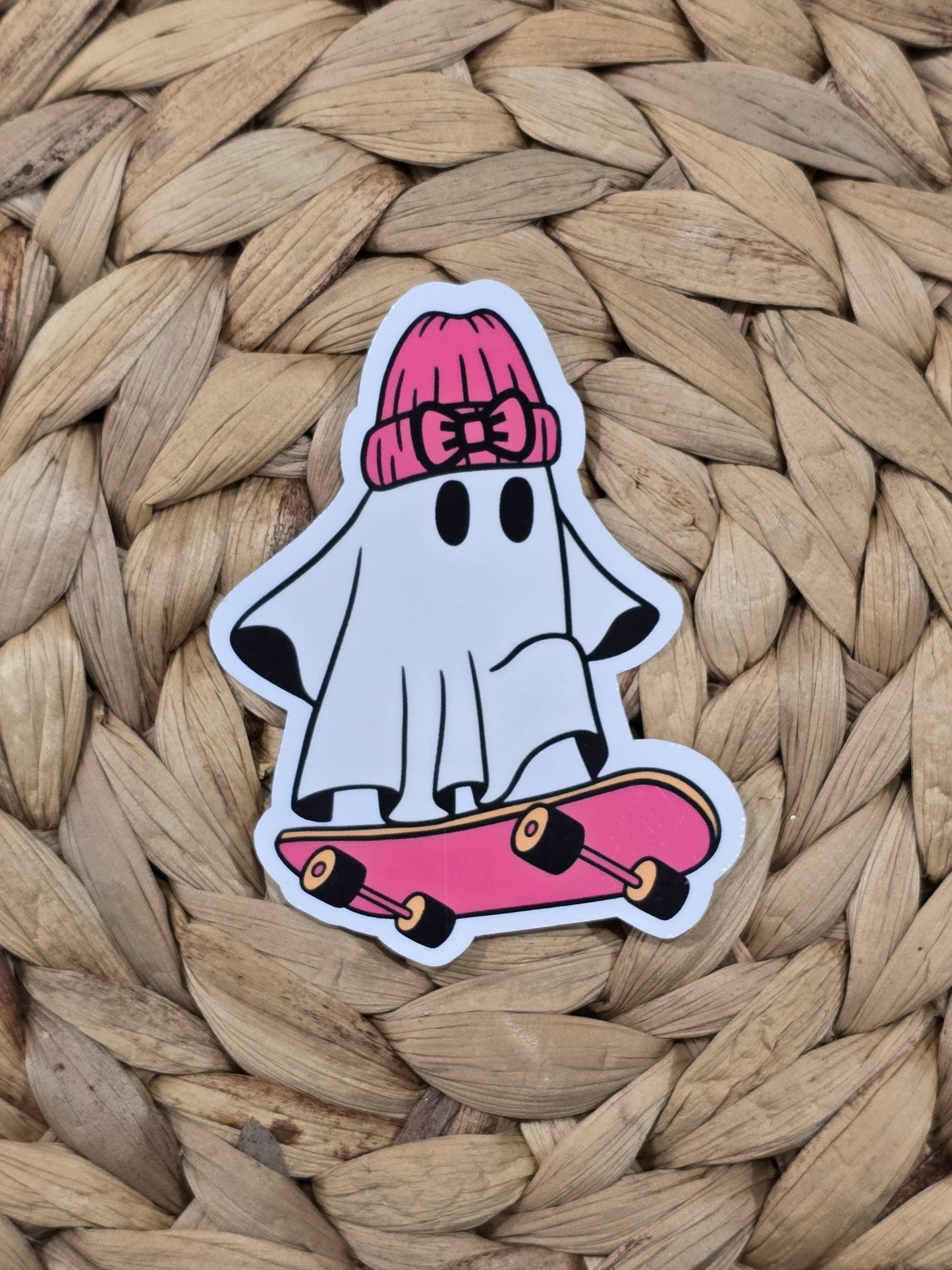 Groovy Ghost Sticker