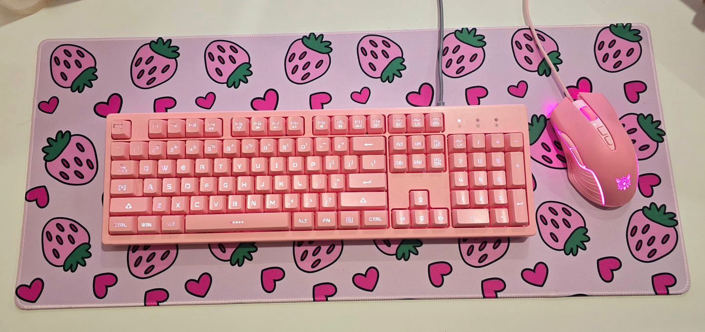 Desk Mat Strawberry