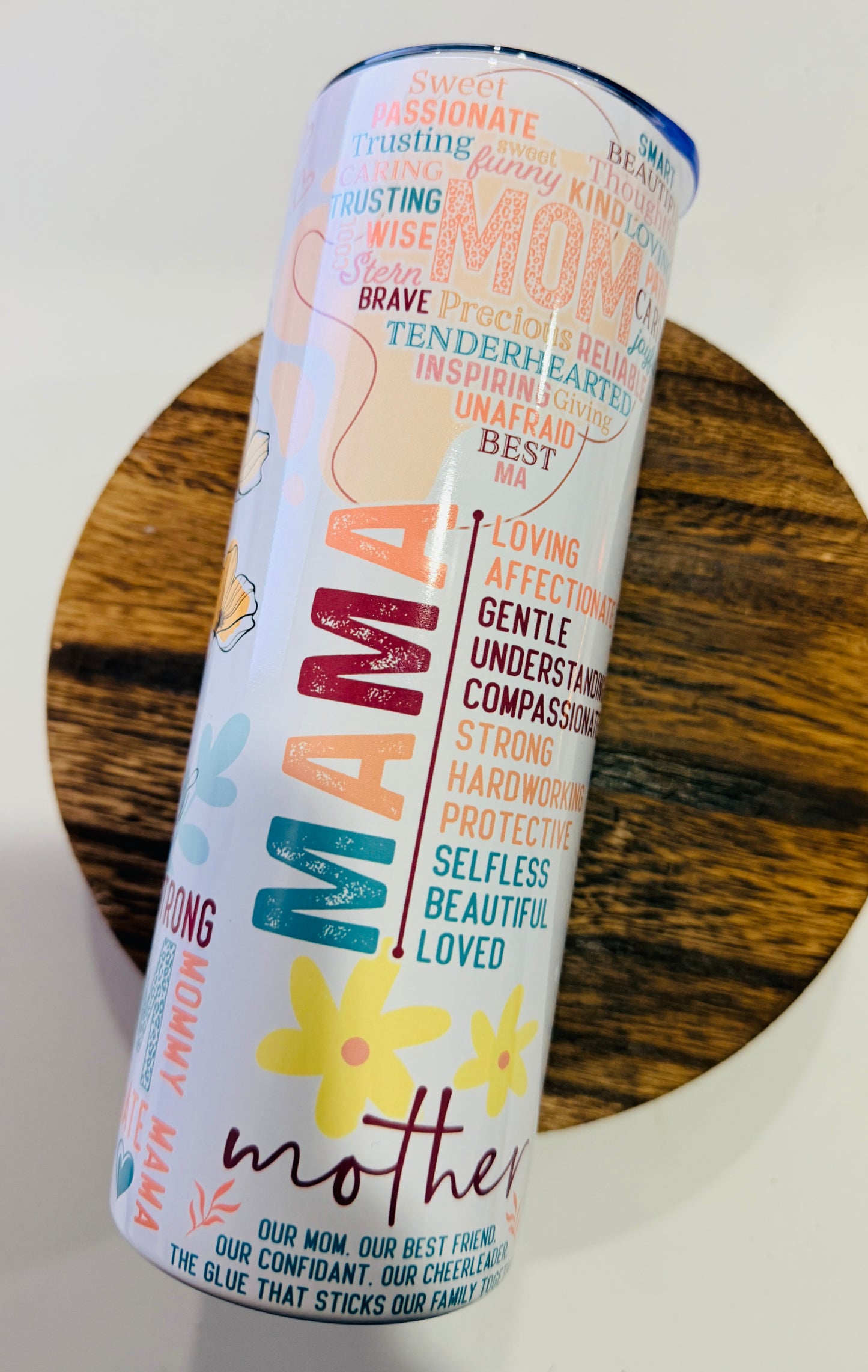 Mom Definition 20oz Skinny Tumbler – The Many Roles of Mom 💐