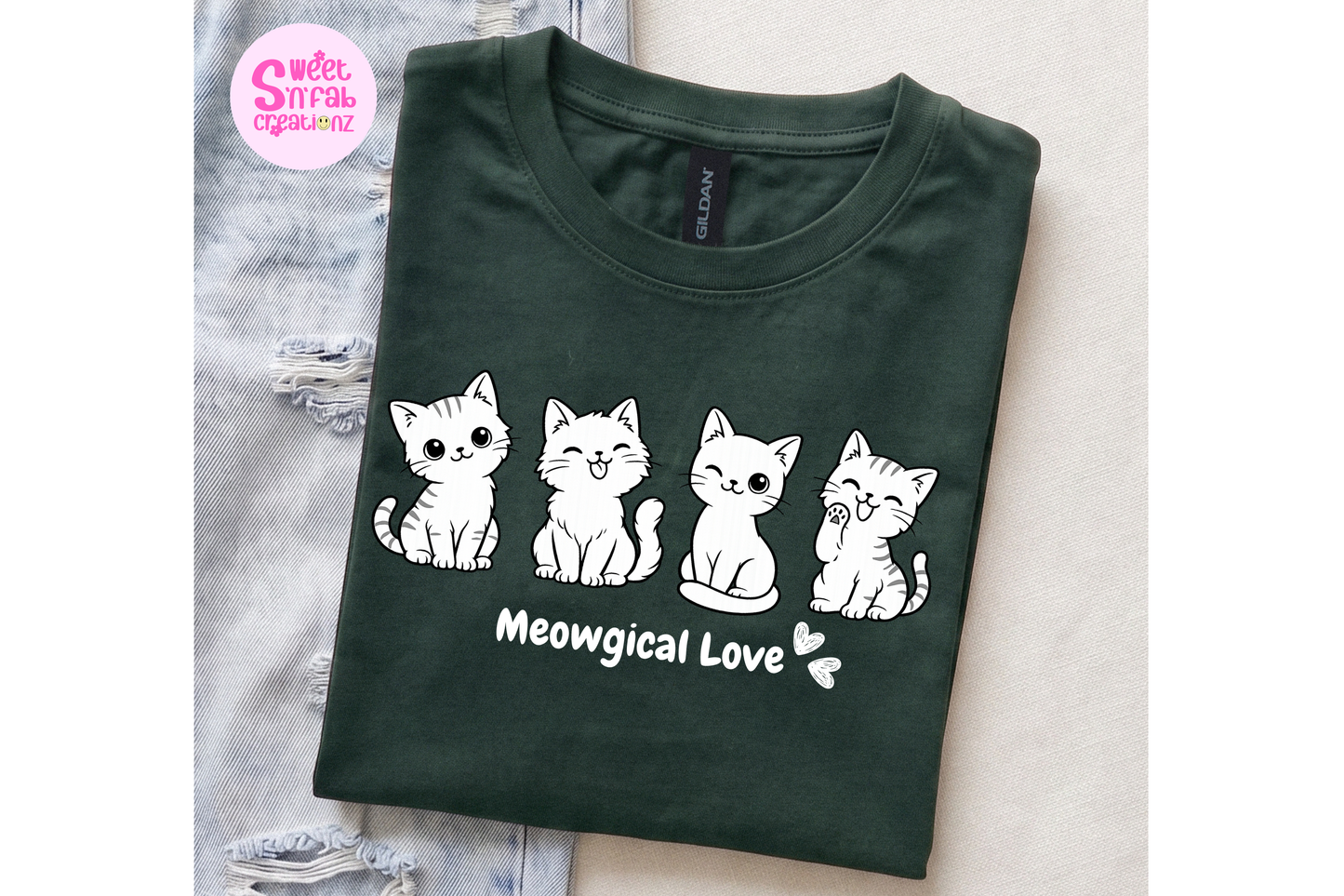 Meowgical Love Cat Lover Shirt,