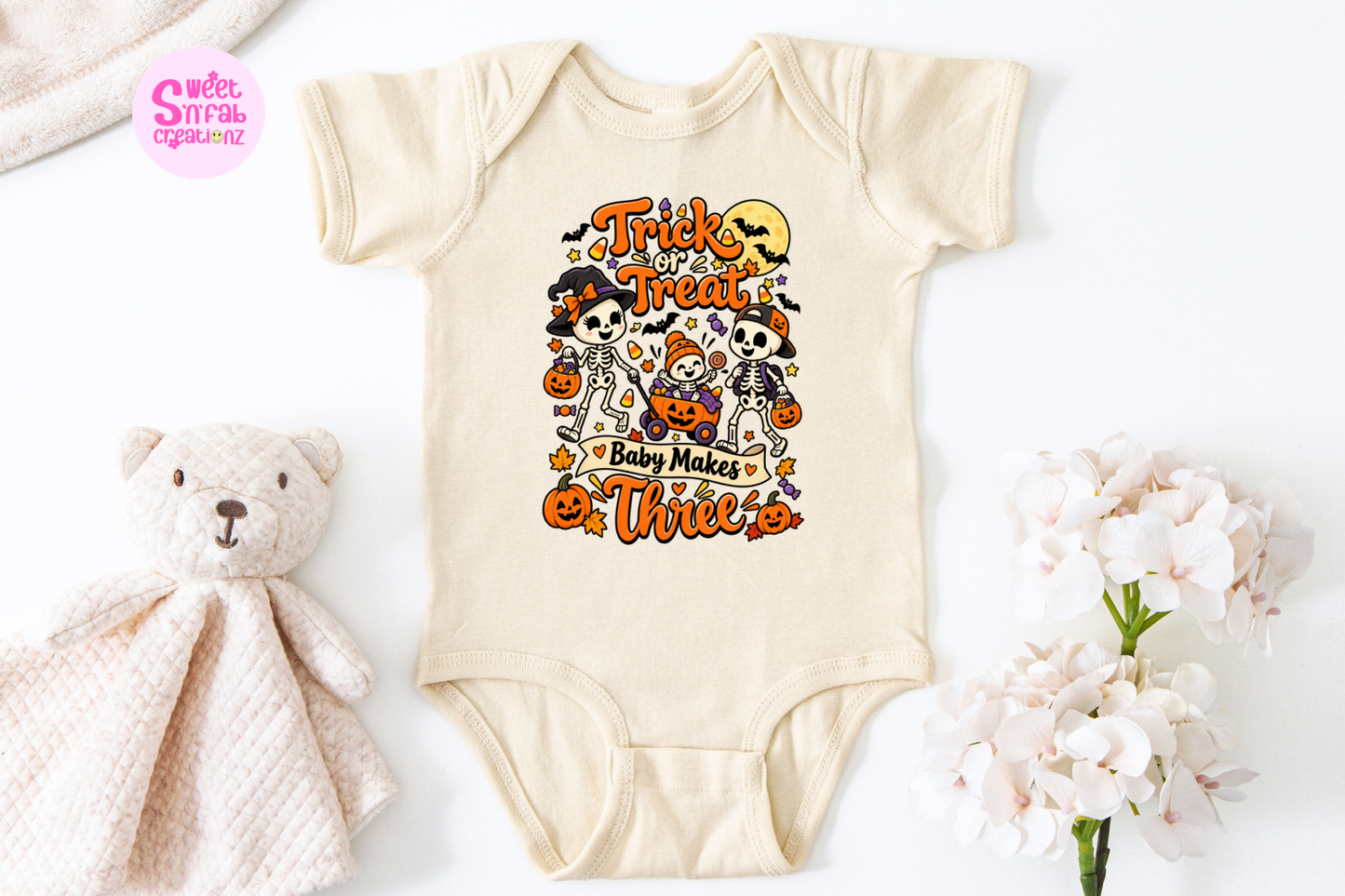 Trick or Treat Baby Makes Three