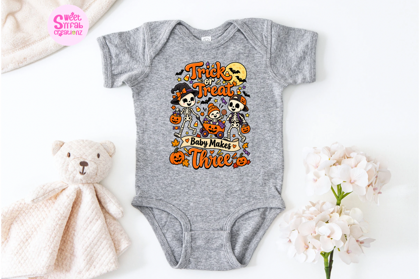 Trick or Treat Baby Makes Three