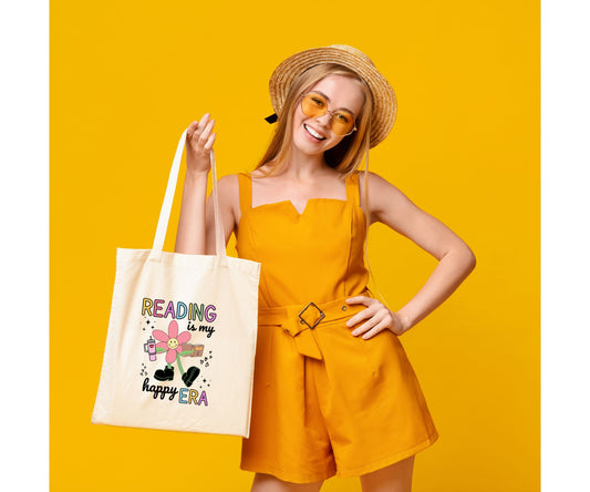 Reading is My Happy Era Tote