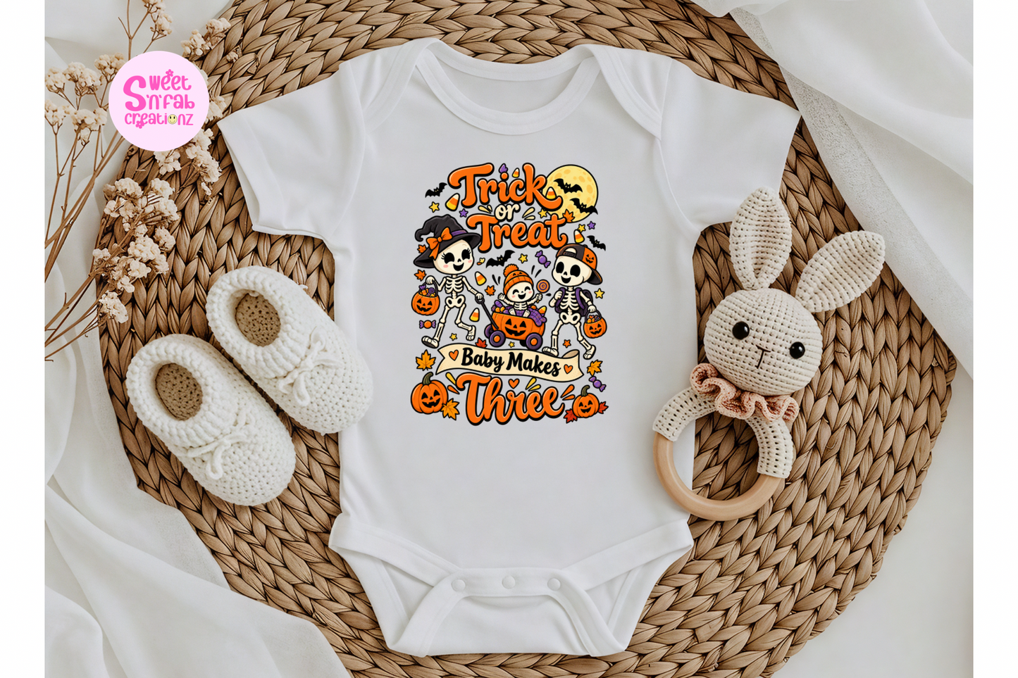 Trick or Treat Baby Makes Three