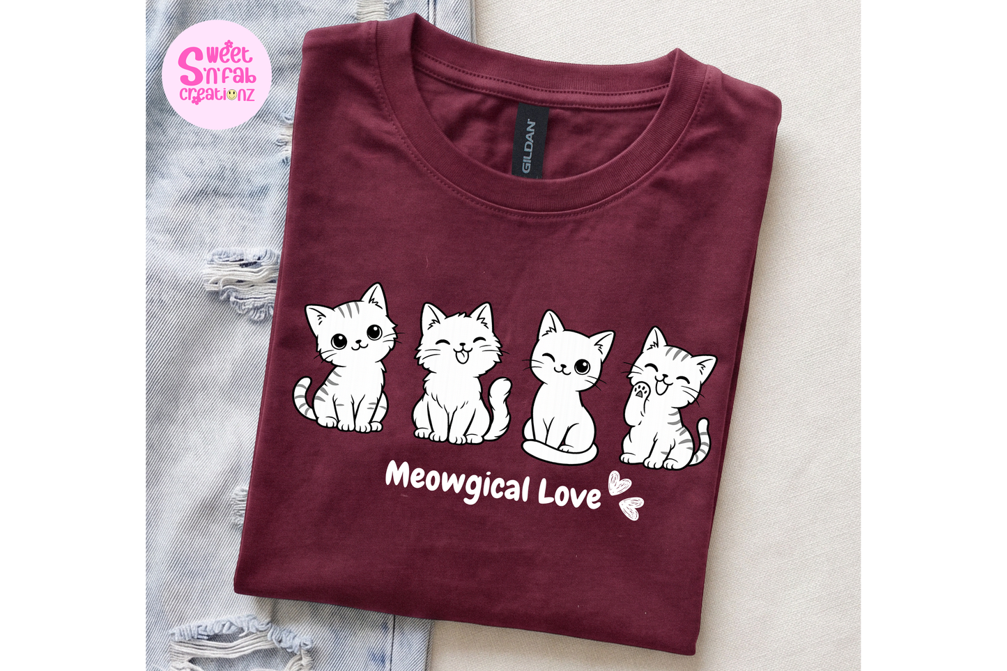 Meowgical Love Cat Lover Shirt,