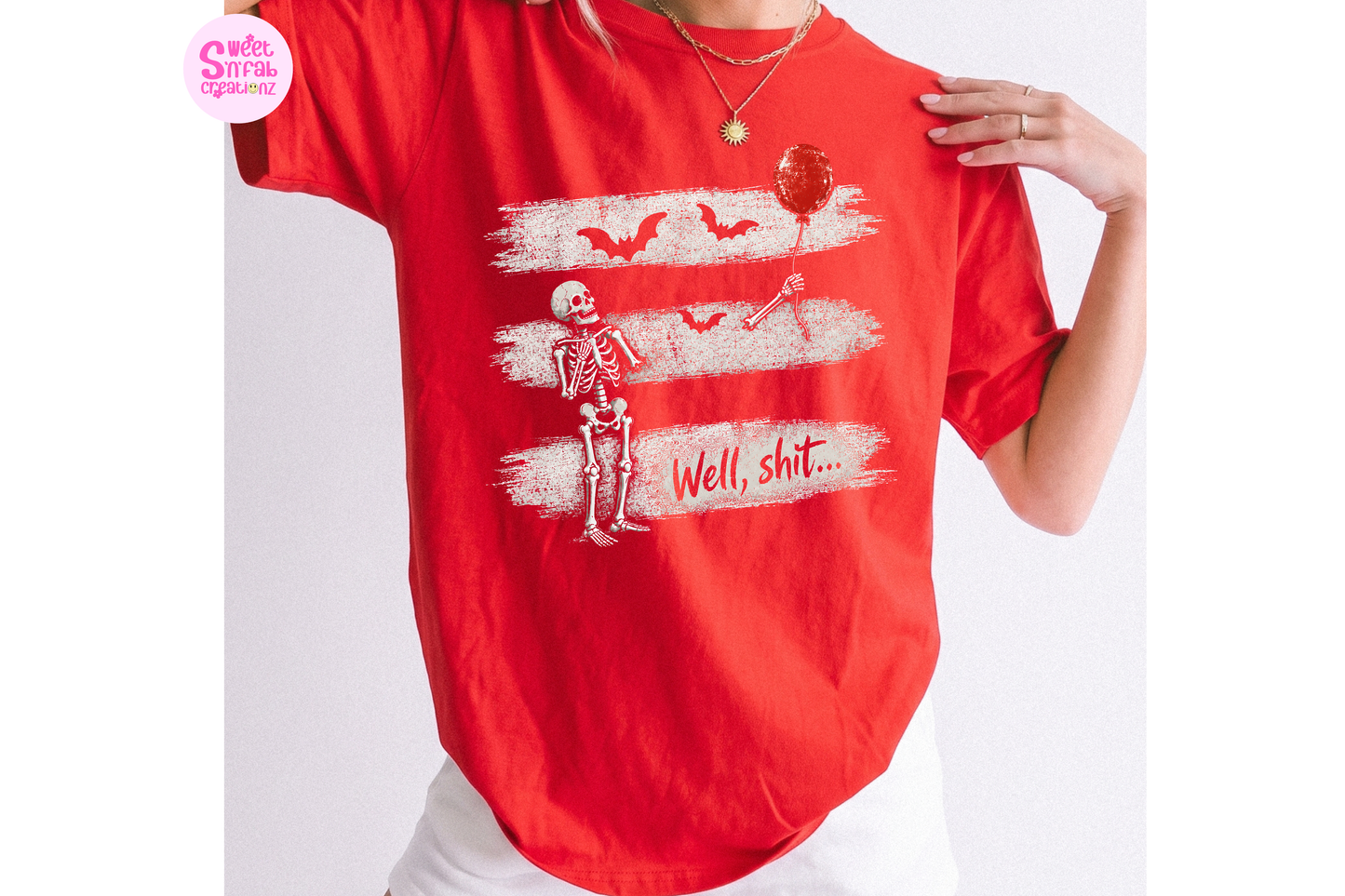Well Shit Skeleton Shirt