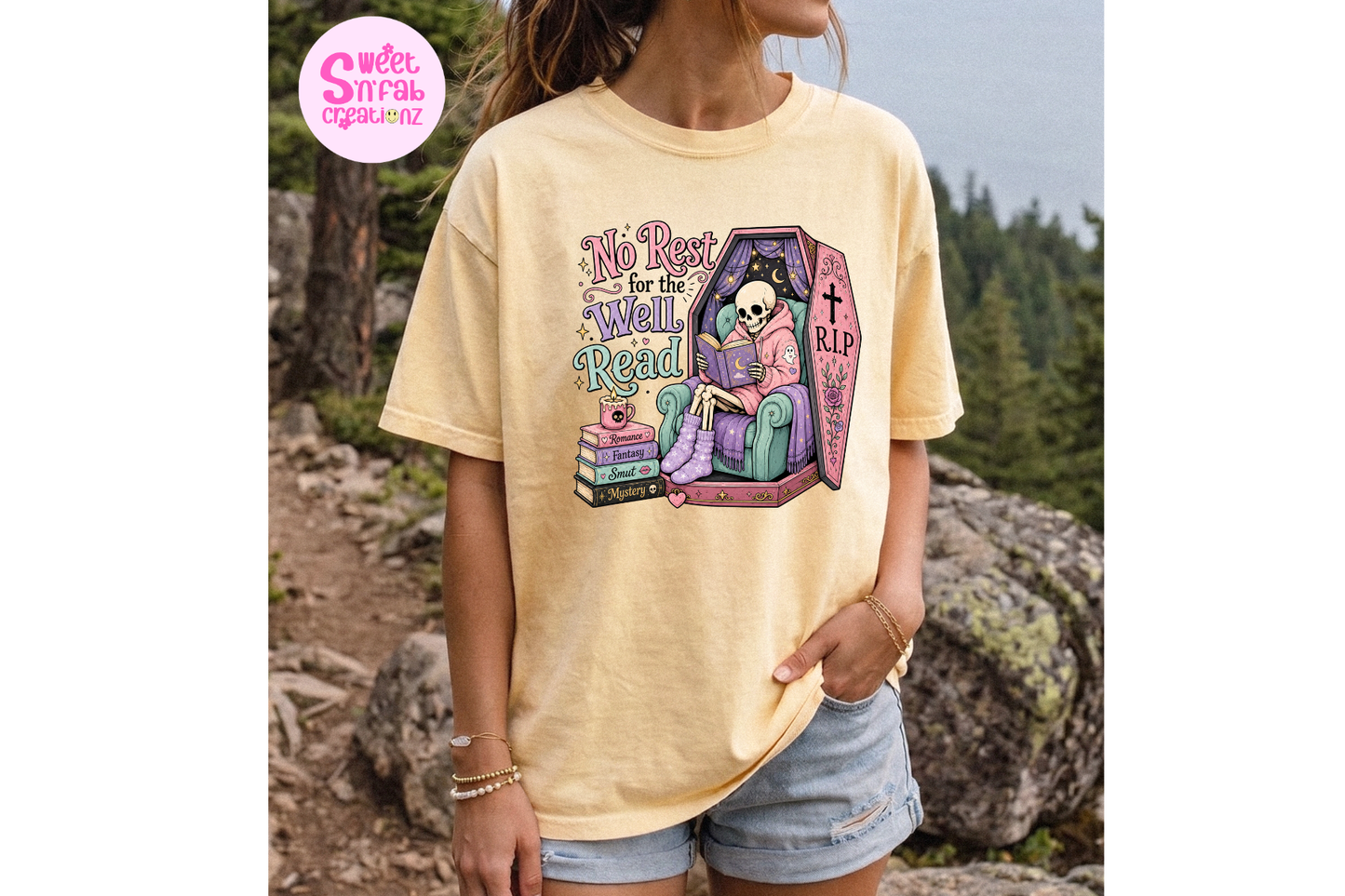 No Rest for the Well Read Shirt