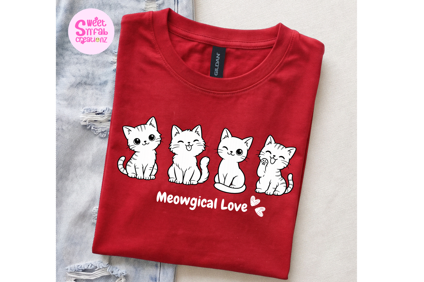 Meowgical Love Cat Lover Shirt,