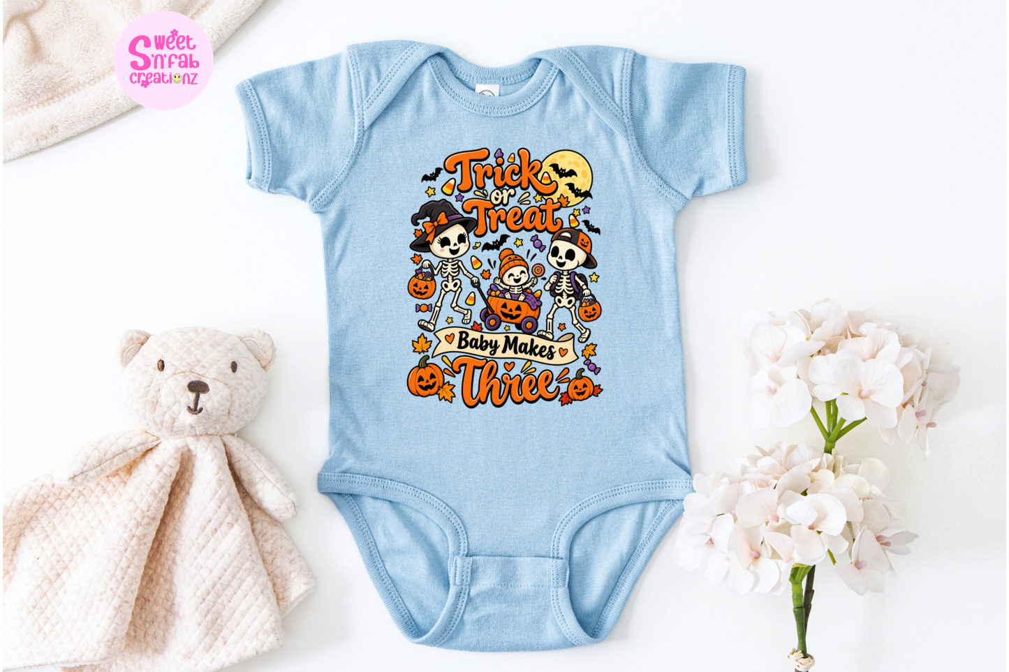 Trick or Treat Baby Makes Three