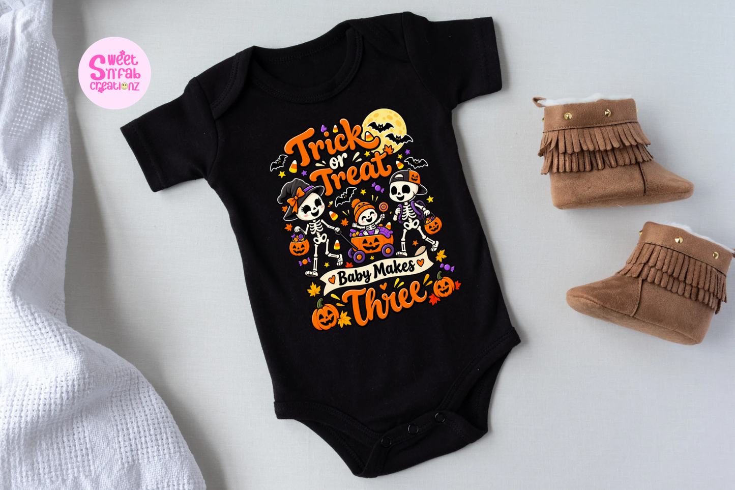 Trick or Treat Baby Makes Three