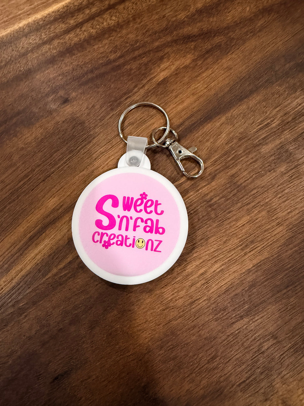 Custom 2” Round NFC Business Logo Acrylic Keychain – Tap to Share