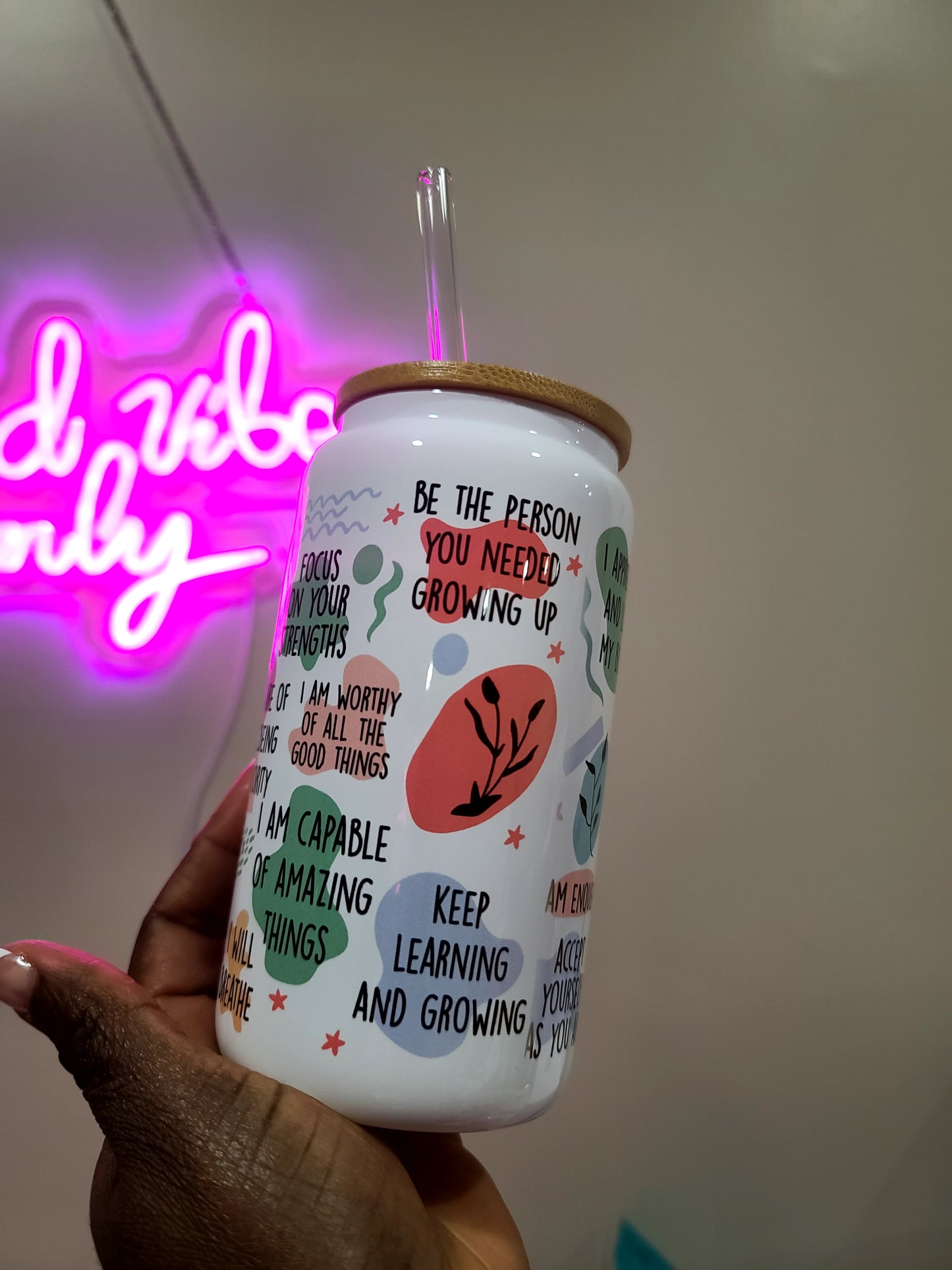 Self Affirmation Can Cup